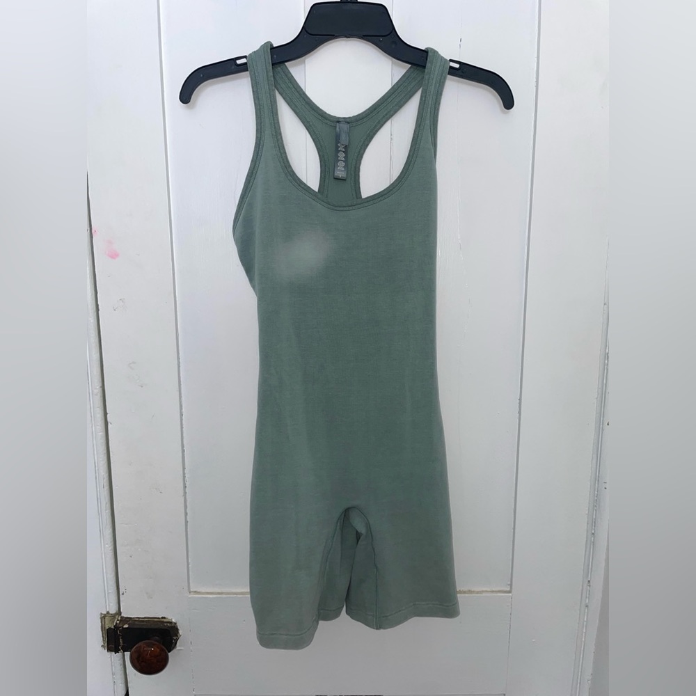 SKIMS outdoor collection 1 mid thigh bodysuit